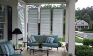 Aluminum Bahama Shutters are a clever, effective option for your windows, storefronts, patios, porches, glass doors, and decks. They bring you classic style with modern durability; a popular and lightweight choice.