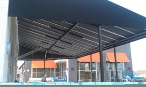 Custom Canvas Works can create custom patio canopies to enhance your business or home and offer energy-saving benefits.