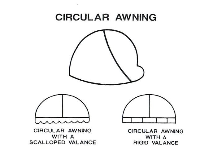 Circular Awning